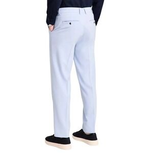 nautica men's performance stretch modern-fit dress pants Men's Nautica x MagnaReady Adaptive Fly Stretch Dress Pant in Black - Size 38X30 - Parkinson's Adaptive Clothing main image 1